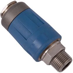 Safety Quick Coupler 3/8 M Packaged Two Stage Release
